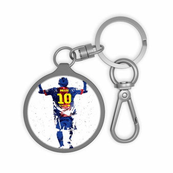 Lionel Messi Keyring Tag Acrylic Keychain TPU Cover