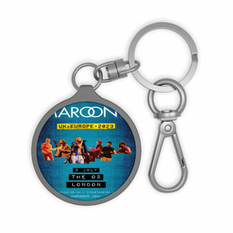 Maroon 5 2023 Tour Keyring Tag Acrylic Keychain TPU Cover