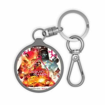 Squid Game 2 Keyring Tag Acrylic Keychain TPU Cover