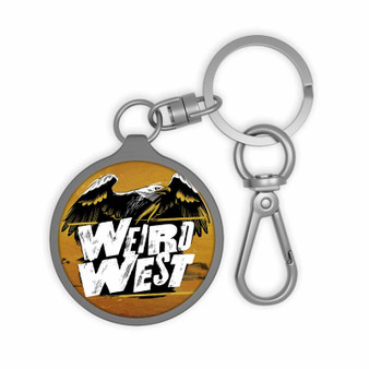 Weird West Keyring Tag Acrylic Keychain TPU Cover