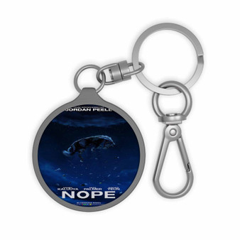 Nope Movie Keyring Tag Acrylic Keychain TPU Cover