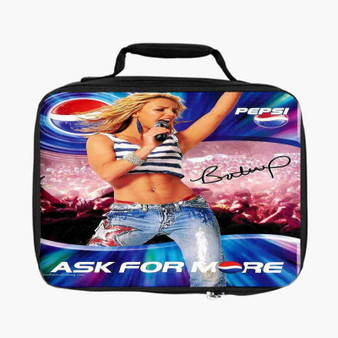 Britney Spears Pepsi Concert Lunch Bag With Fully Lined and Insulated