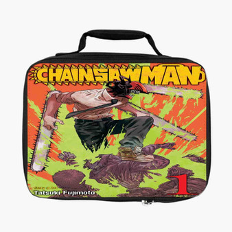 Chainsaw Man Lunch Bag With Fully Lined and Insulated