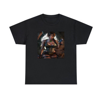 Lara Croft Tomb Raider Classic Fit Unisex Heavy Cotton Tee T-Shirts