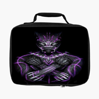 Wakanda Forever Black Panther Lunch Bag With Fully Lined and Insulated