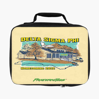 Delta Sigma Phi Homecoming 2022 Lunch Bag With Fully Lined and Insulated