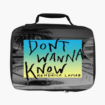 Maroon 5 feat Kendrick Lamar Don t Wanna Know Lunch Bag With Fully Lined and Insulated