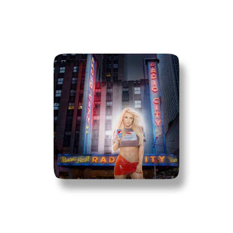 Britney Spears X Pepsi Porcelain Refrigerator Magnet Square