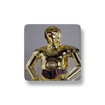 C 3 PO Star Wars Porcelain Refrigerator Magnet Square