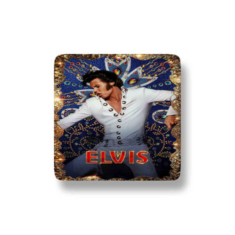 Elvis 2022 Poster Porcelain Refrigerator Magnet Square