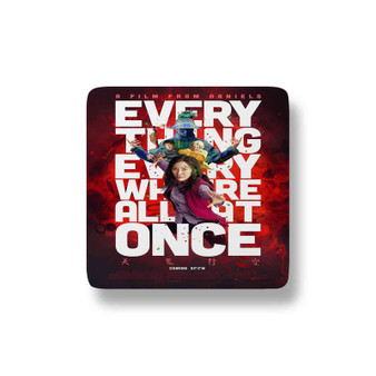 Everything Everywhere All at Once Porcelain Refrigerator Magnet Square