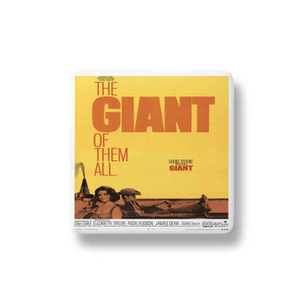 Giant Movie 2 Porcelain Refrigerator Magnet Square