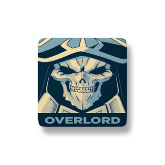 Overlord Ainz Ooal Gown Porcelain Refrigerator Magnet Square