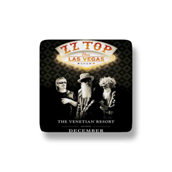 ZZ Top Porcelain Refrigerator Magnet Square