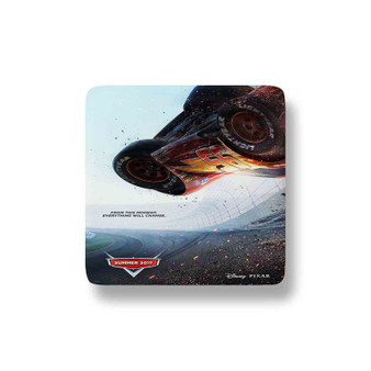 Cars 3 Porcelain Refrigerator Magnet Square