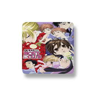 Ouran High School Host Club Porcelain Refrigerator Magnet Square