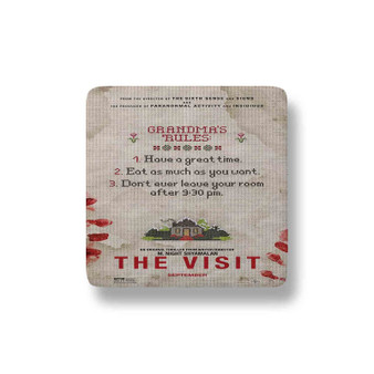 The Visit Movie Porcelain Refrigerator Magnet Square