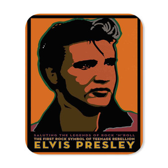 Elvis Presley Rectangle Gaming Mouse Pad Rubber Backing