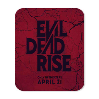 Evil Dead Rise Rectangle Gaming Mouse Pad Rubber Backing