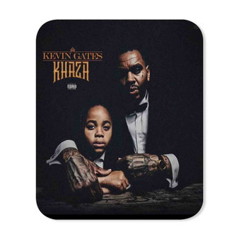 Kevin Gates Khaza 3 Rectangle Gaming Mouse Pad Rubber Backing