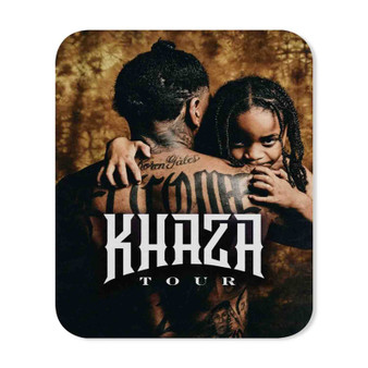 Kevin Gates Khaza 4 Rectangle Gaming Mouse Pad Rubber Backing