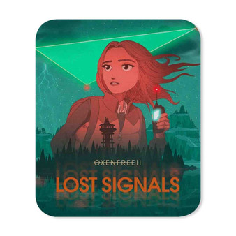 OXENFREE II Lost Signals Rectangle Gaming Mouse Pad Rubber Backing