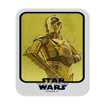 Star Wars C3 PO Rectangle Gaming Mouse Pad Rubber Backing