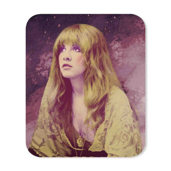 Stevie Nicks Rectangle Gaming Mouse Pad Rubber Backing