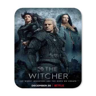 The Witcher Tv Series Rectangle Gaming Mouse Pad Rubber Backing