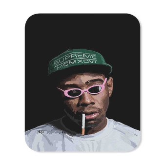 Tyler the Creator Rectangle Gaming Mouse Pad Rubber Backing