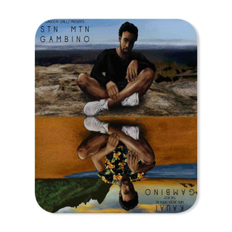 Childish Gambino Donald Glover Rectangle Gaming Mouse Pad Rubber Backing