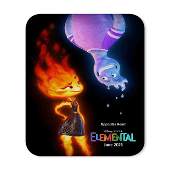 Disney Elemental Rectangle Gaming Mouse Pad Rubber Backing