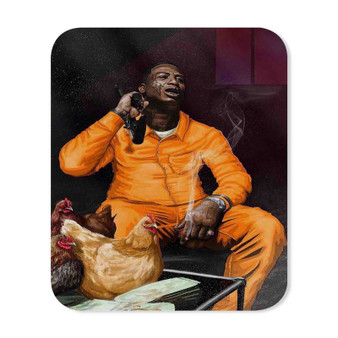 Gucci Mane Top Selling Rectangle Gaming Mouse Pad Rubber Backing