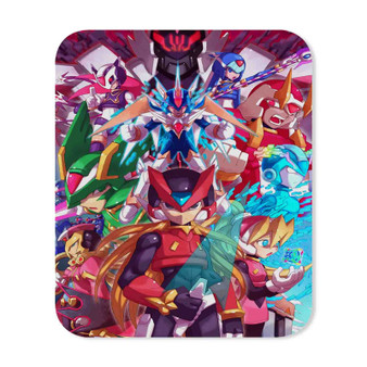 Megaman Rockman Zero Rectangle Gaming Mouse Pad Rubber Backing