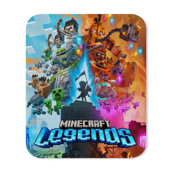 Minecraft Legends Rectangle Gaming Mouse Pad Rubber Backing