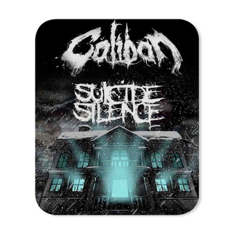 Suicide Silence Caliban Rectangle Gaming Mouse Pad Rubber Backing