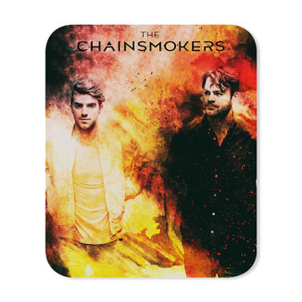 The Chainsmokers Music Rectangle Gaming Mouse Pad Rubber Backing