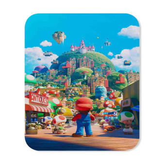The Super Mario Bros Rectangle Gaming Mouse Pad Rubber Backing