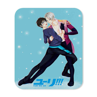 Yuri on Ice Victuri Rectangle Gaming Mouse Pad Rubber Backing