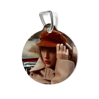 Taylor Swift All To Well Round Pet Tag Coated Solid Metal for Cat Kitten Dog