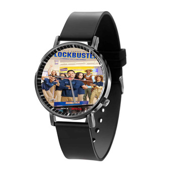 Blockbuster Black Quartz Watch With Gift Box