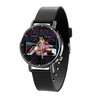 Dua Lipa Future Nostalgia Tour Black Quartz Watch With Gift Box