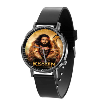 Kraven the Hunter Black Quartz Watch With Gift Box