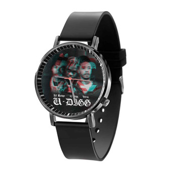 Lil Baby U Digg Black Quartz Watch With Gift Box