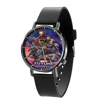 Marvel Future Fight Black Quartz Watch With Gift Box