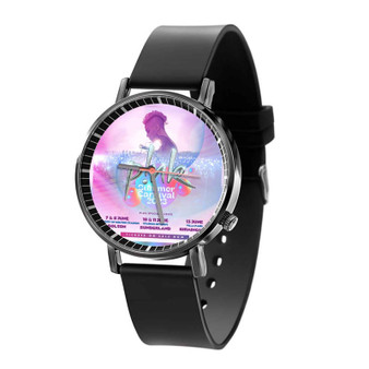 Pink 2023 Tour Black Quartz Watch With Gift Box