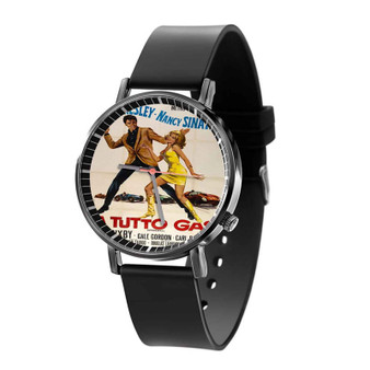 Speedway Movie 3 Black Quartz Watch With Gift Box