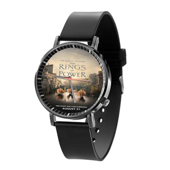 The Lord of the Rings The Rings of Power Black Quartz Watch With Gift Box