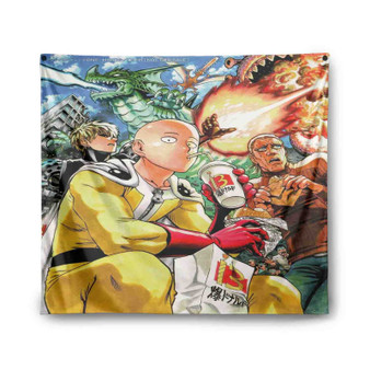 One Punch Man Indoor Wall Polyester Tapestries Home Decor