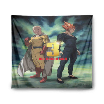One Punch Man 3 Indoor Wall Polyester Tapestries Home Decor